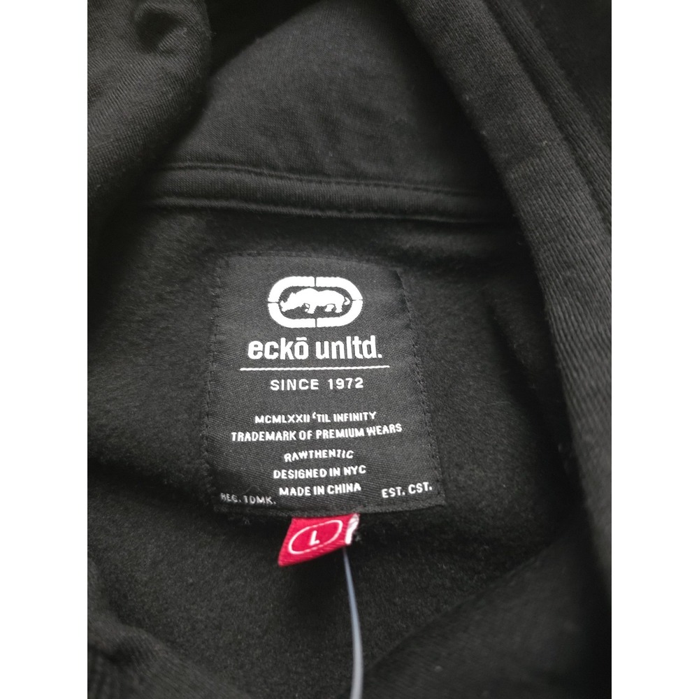 Eckō Unltd Rhino Brand Unlimited 9-teen-seventy-2 Men's‎ Hoodie Sz L - Picture 7 of 10